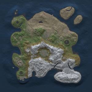 Thumbnail Rust Map: Procedural Map, Size: 3000, Seed: 658974568, 11 Monuments