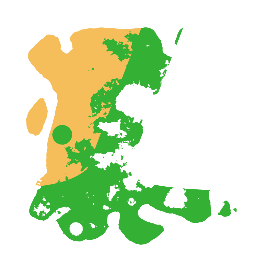 Biome Rust Map: Procedural Map, Size: 3500, Seed: 1172927761