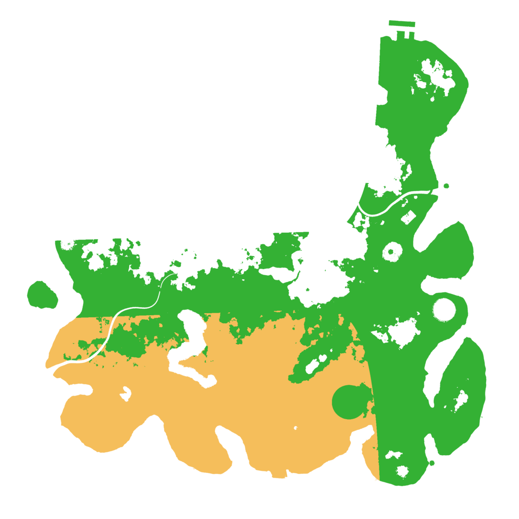 Biome Rust Map: Procedural Map, Size: 4000, Seed: 1215752191