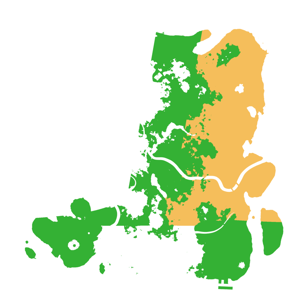 Biome Rust Map: Procedural Map, Size: 4250, Seed: 820644534