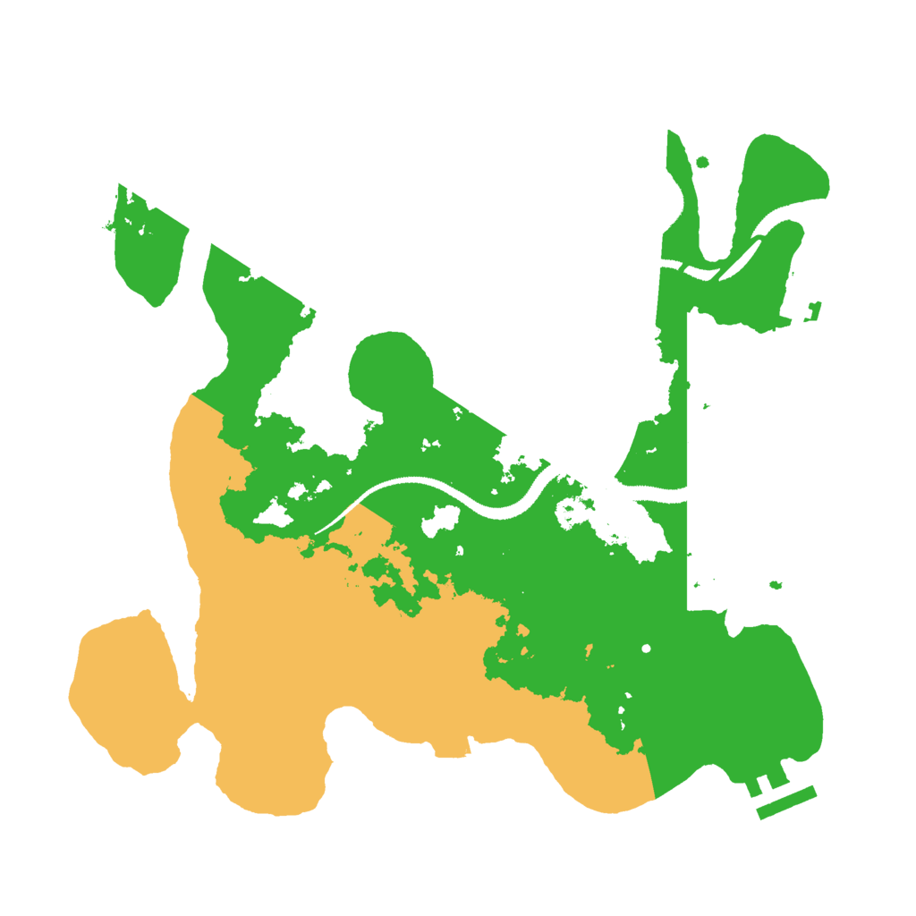 Biome Rust Map: Procedural Map, Size: 3000, Seed: 28656