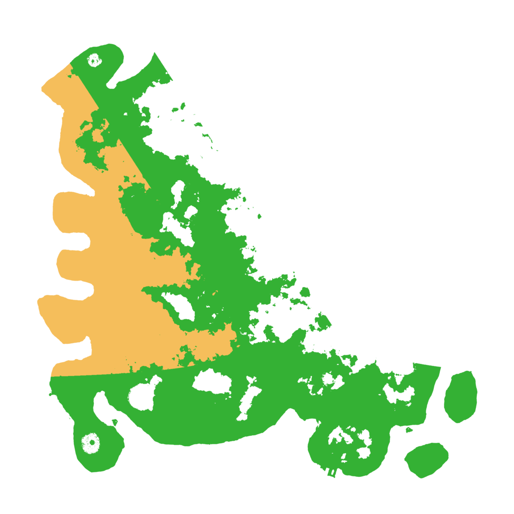 Biome Rust Map: Procedural Map, Size: 4000, Seed: 5378610