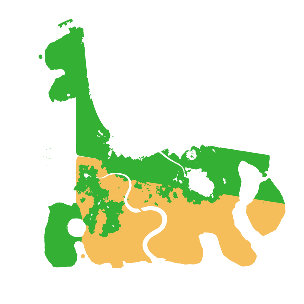 Biome Rust Map: Procedural Map, Size: 3000, Seed: 1955779929