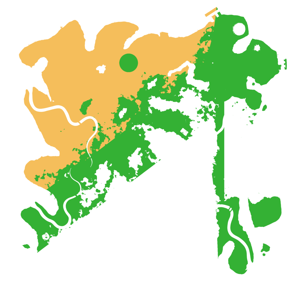 Biome Rust Map: Procedural Map, Size: 4250, Seed: 6273032