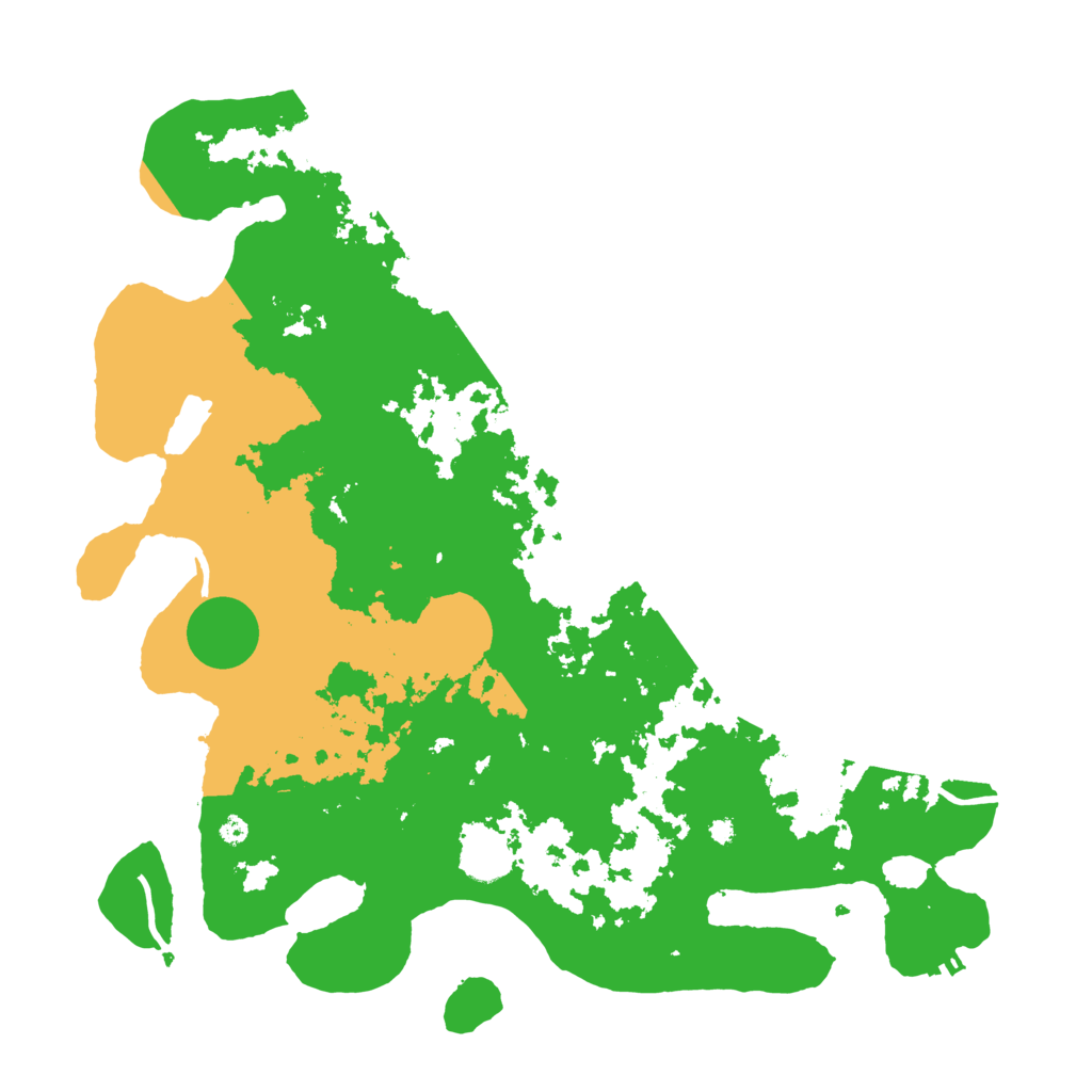 Biome Rust Map: Procedural Map, Size: 4000, Seed: 1847861838