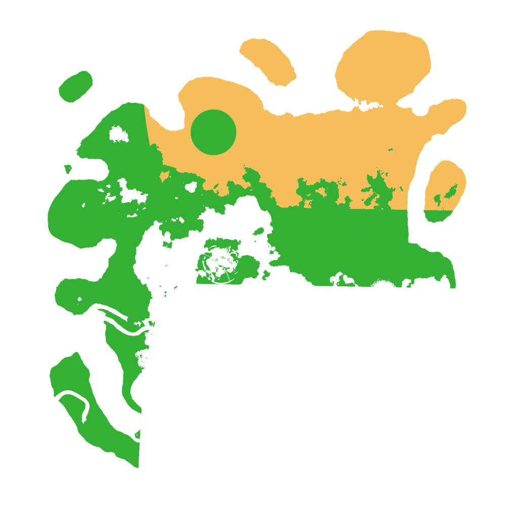 Biome Rust Map: Procedural Map, Size: 3000, Seed: 1899441316