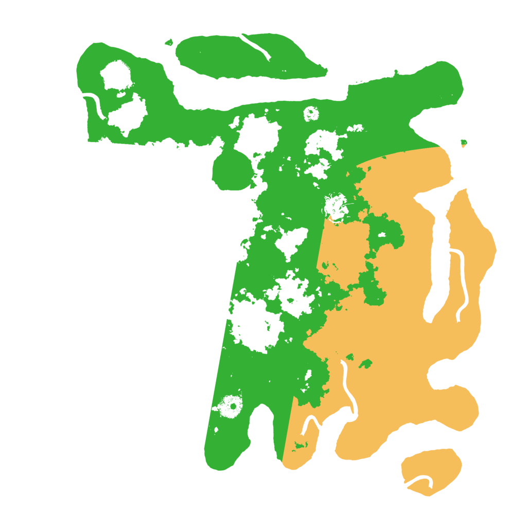 Biome Rust Map: Procedural Map, Size: 3500, Seed: 89666523