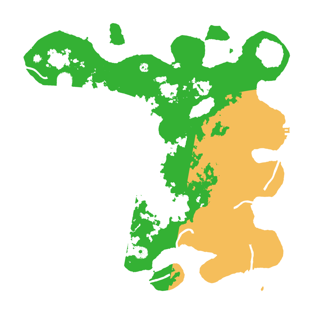 Biome Rust Map: Procedural Map, Size: 3625, Seed: 18122935