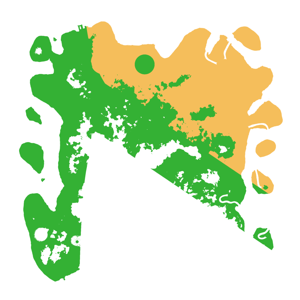 Biome Rust Map: Procedural Map, Size: 4000, Seed: 847788489