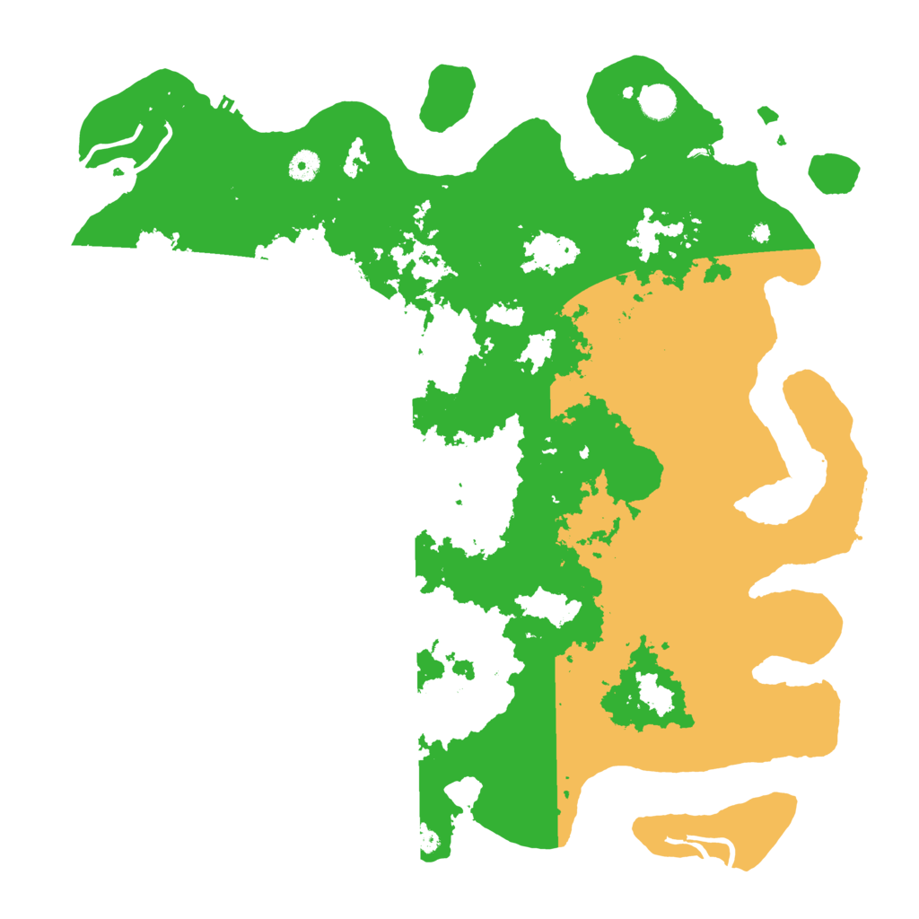 Biome Rust Map: Procedural Map, Size: 4500, Seed: 399888157