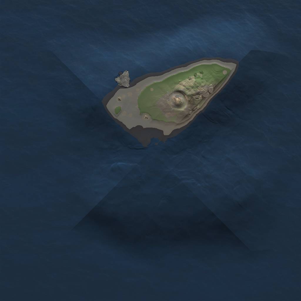 Rust Map: Procedural Map, Size: 1000, Seed: 2088011942, 3 Monuments