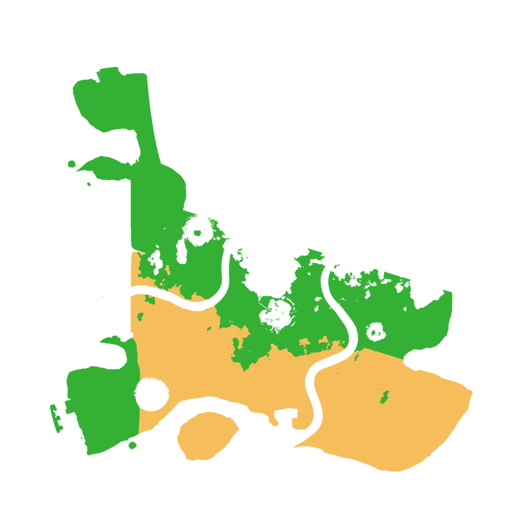 Biome Rust Map: Procedural Map, Size: 2797, Seed: 13825