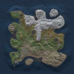 Thumbnail Rust Map: Procedural Map, Size: 2797, Seed: 13825, 11 Monuments