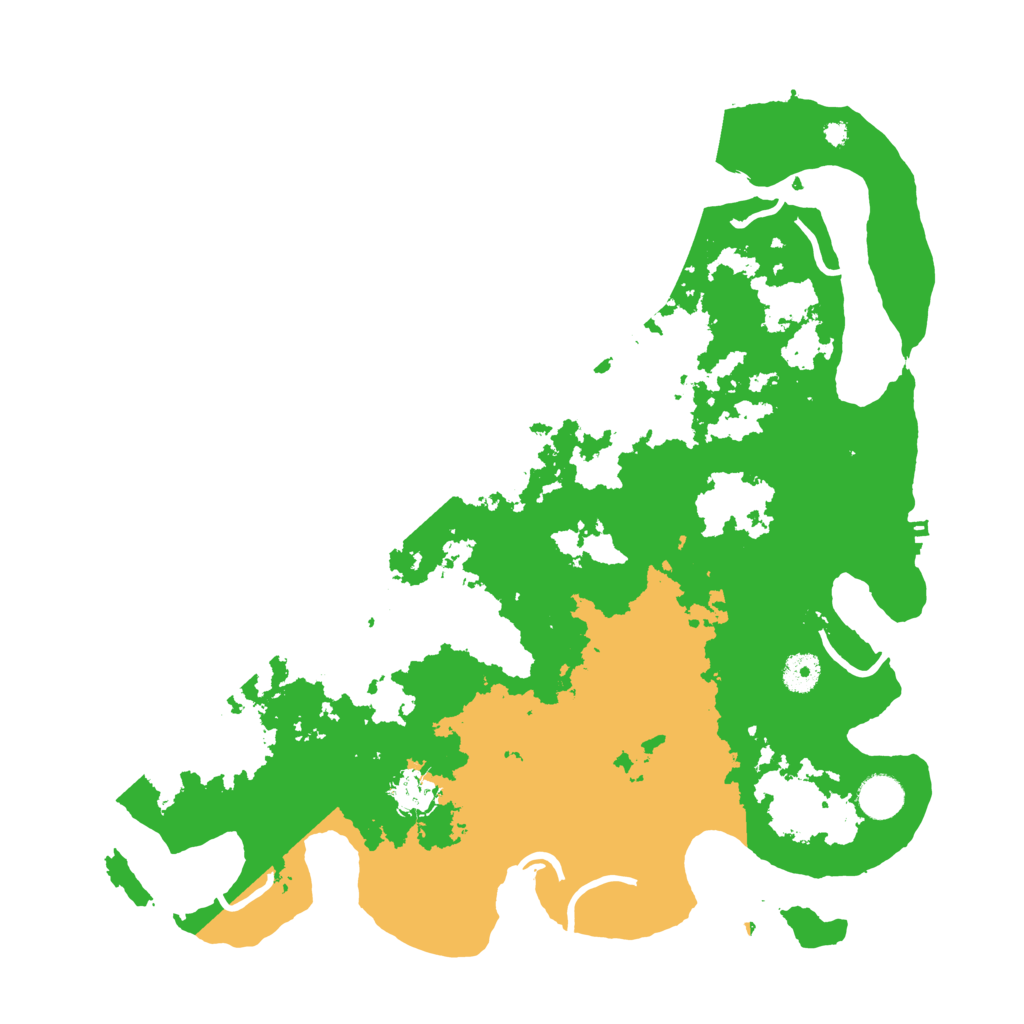 Biome Rust Map: Procedural Map, Size: 4001, Seed: 1065