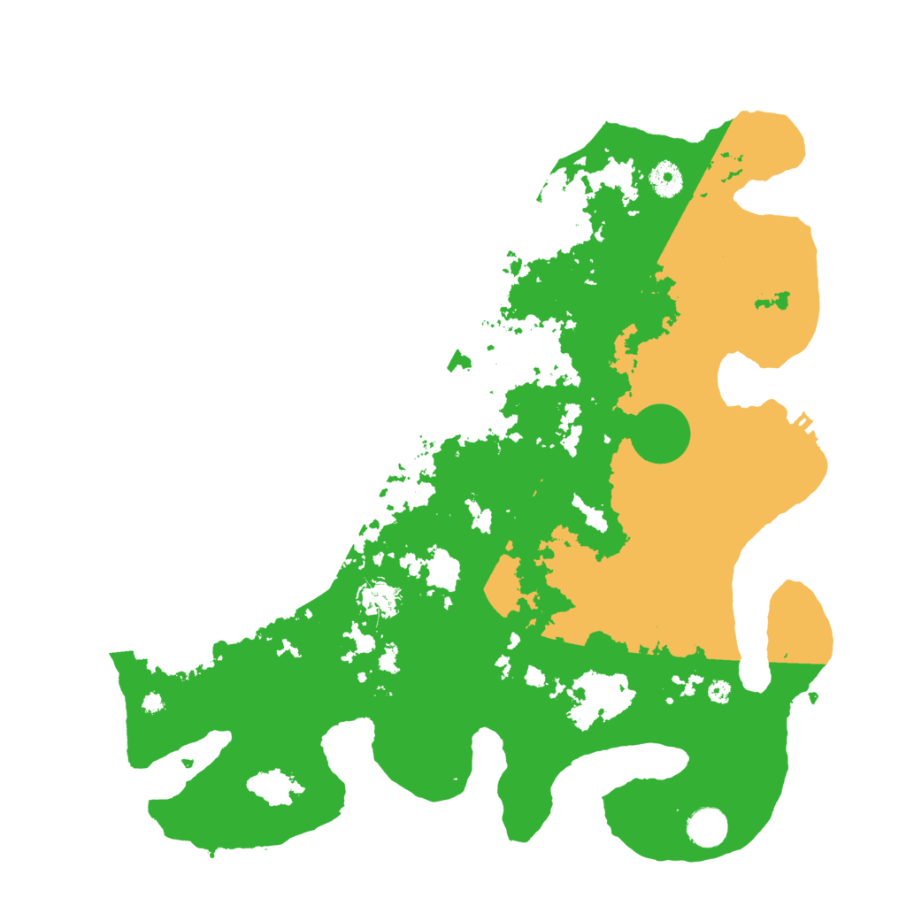Biome Rust Map: Procedural Map, Size: 4000, Seed: 36547854