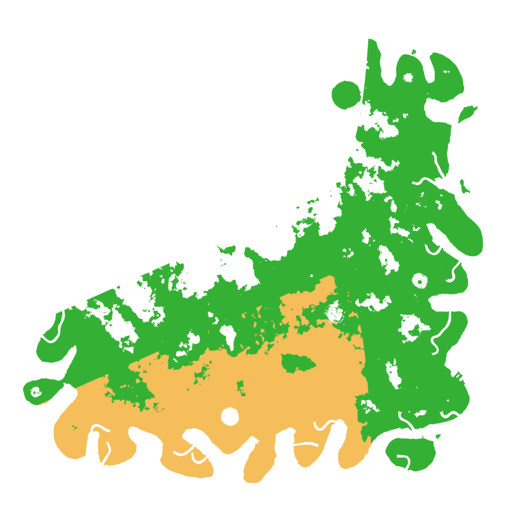 Biome Rust Map: Procedural Map, Size: 5000, Seed: 9469240