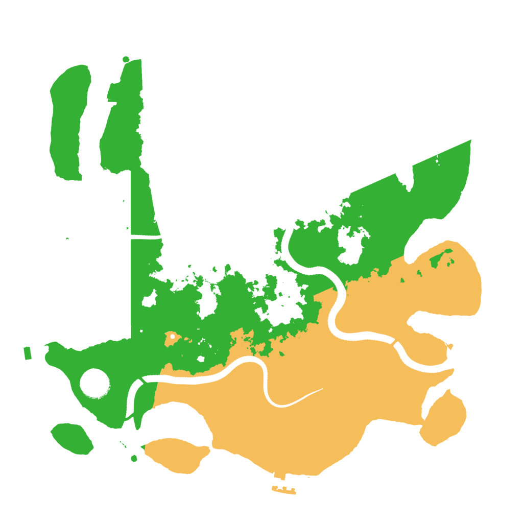 Biome Rust Map: Procedural Map, Size: 3250, Seed: 159456126