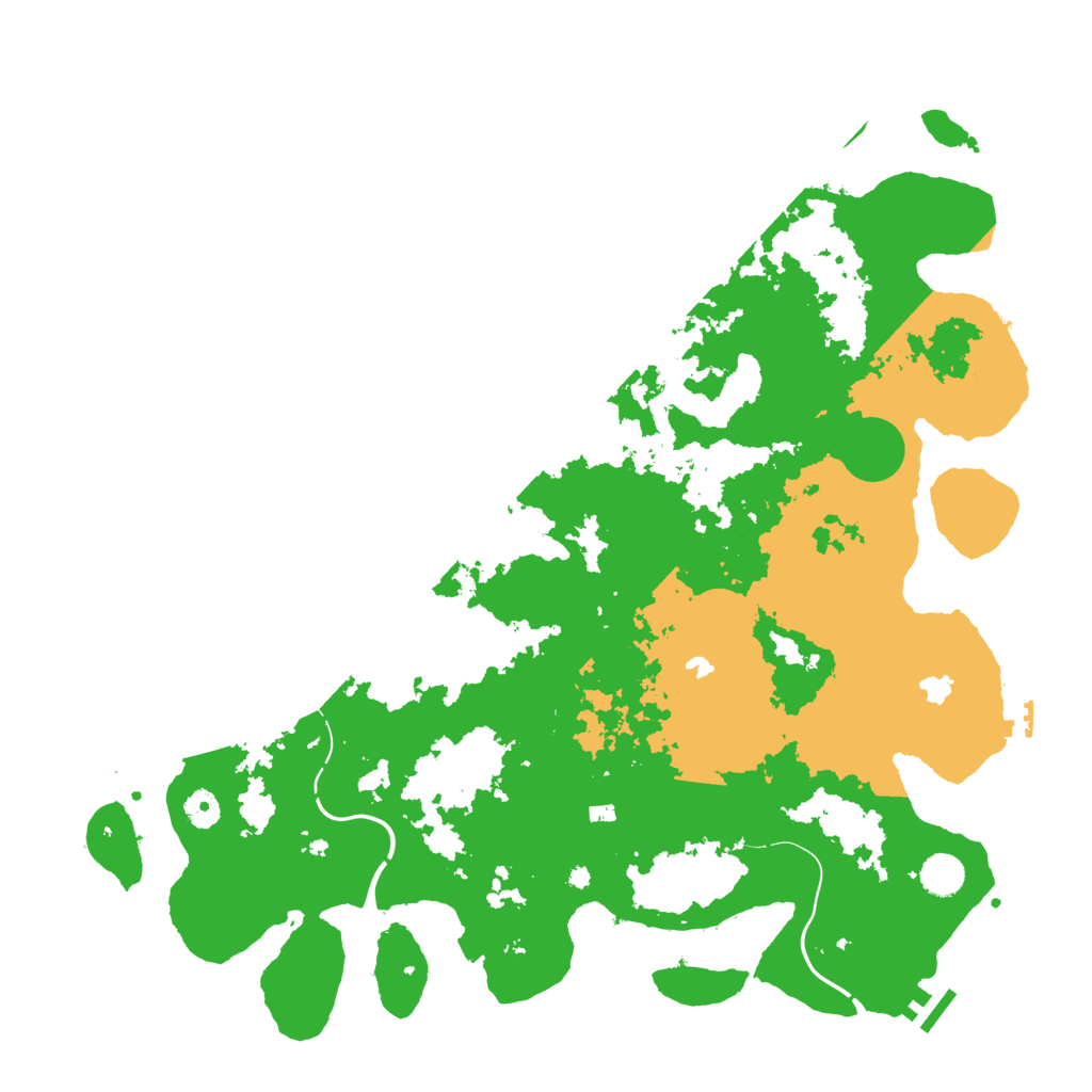 Biome Rust Map: Procedural Map, Size: 4500, Seed: 234514633