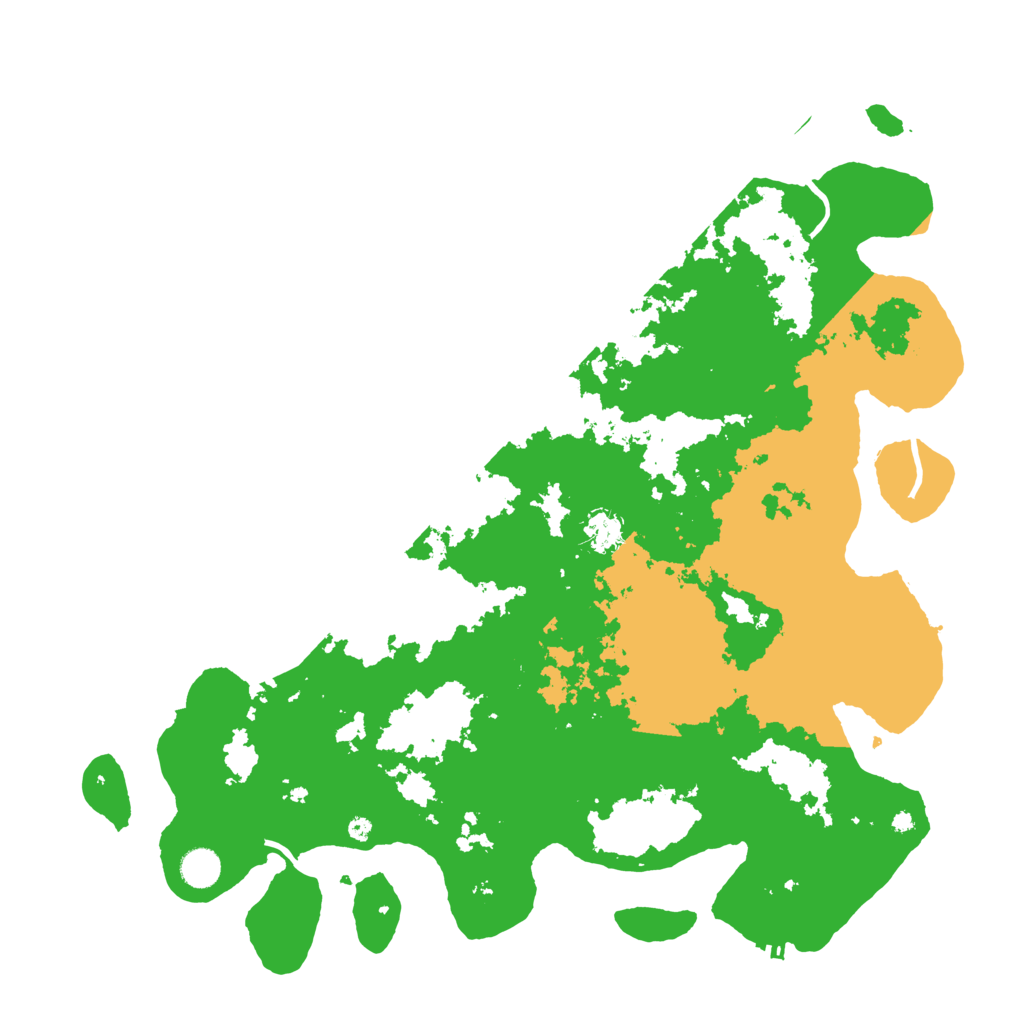 Biome Rust Map: Procedural Map, Size: 4500, Seed: 234514633