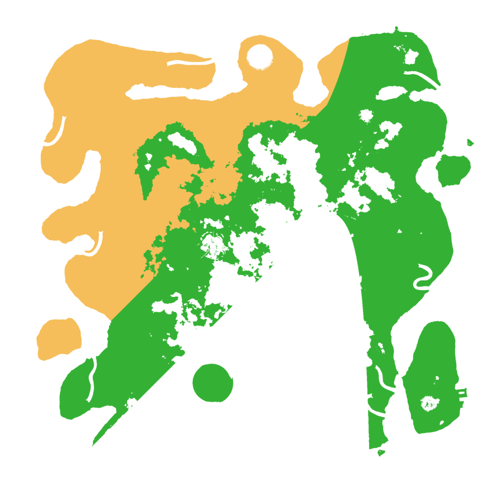 Biome Rust Map: Procedural Map, Size: 3500, Seed: 223946