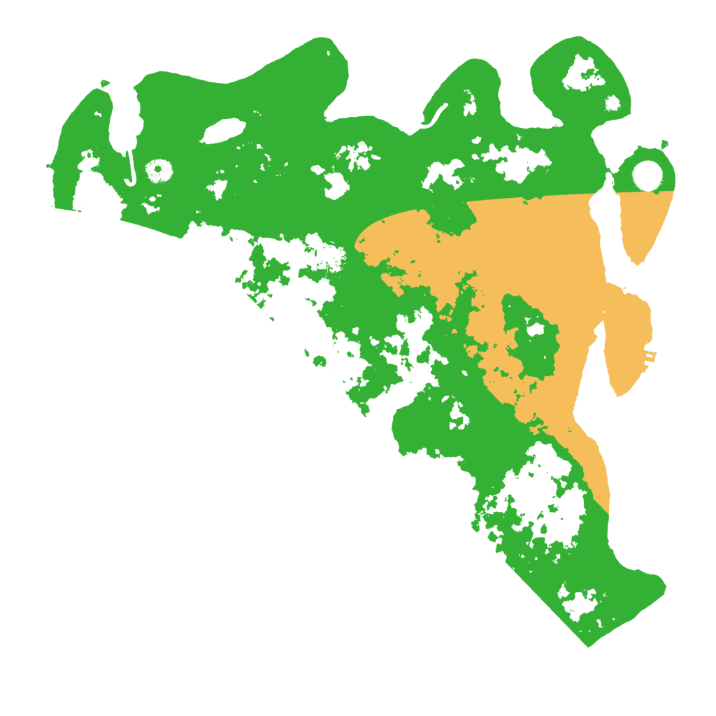 Biome Rust Map: Procedural Map, Size: 4250, Seed: 675458620