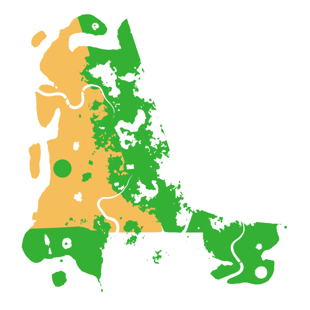 Biome Rust Map: Procedural Map, Size: 4500, Seed: 6677766