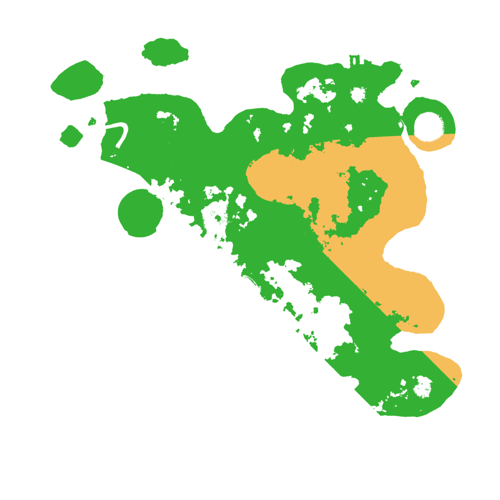 Biome Rust Map: Procedural Map, Size: 3000, Seed: 1552819446