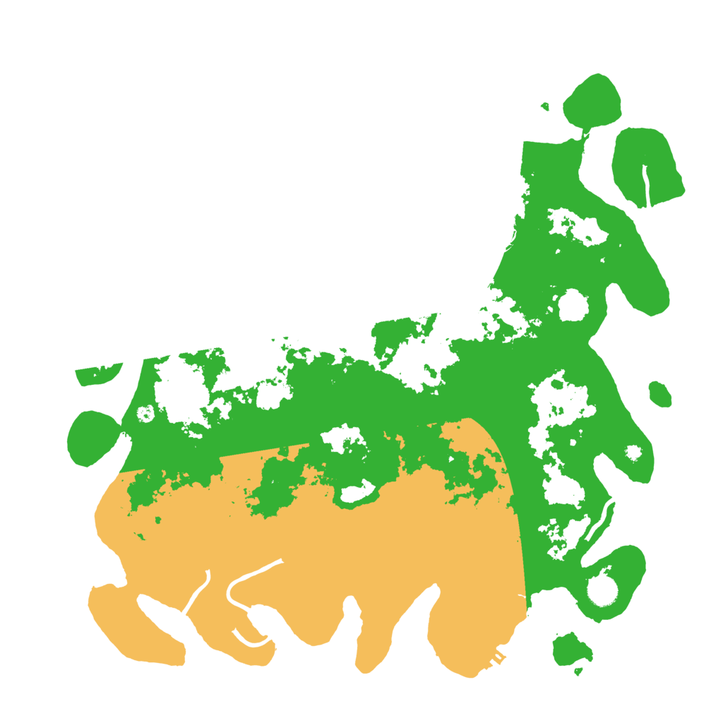 Biome Rust Map: Procedural Map, Size: 4200, Seed: 248258