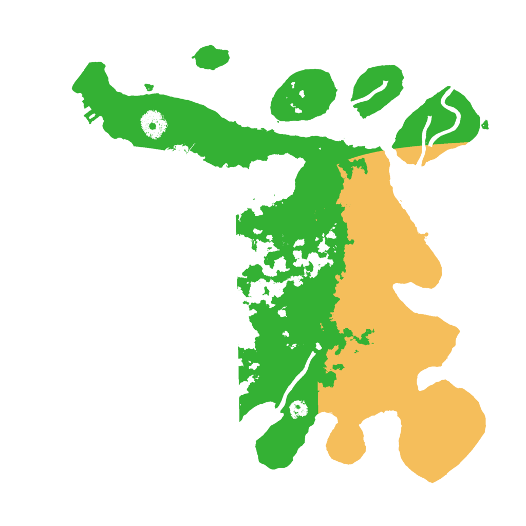 Biome Rust Map: Procedural Map, Size: 3000, Seed: 103962480