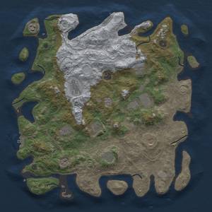 Thumbnail Rust Map: Procedural Map, Size: 4250, Seed: 1860578190, 17 Monuments