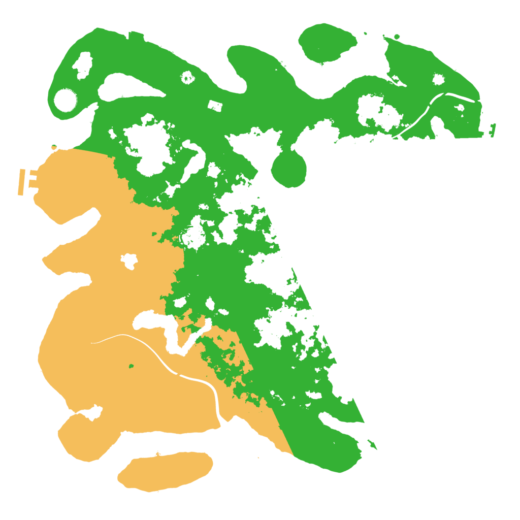 Biome Rust Map: Procedural Map, Size: 4000, Seed: 1989013960