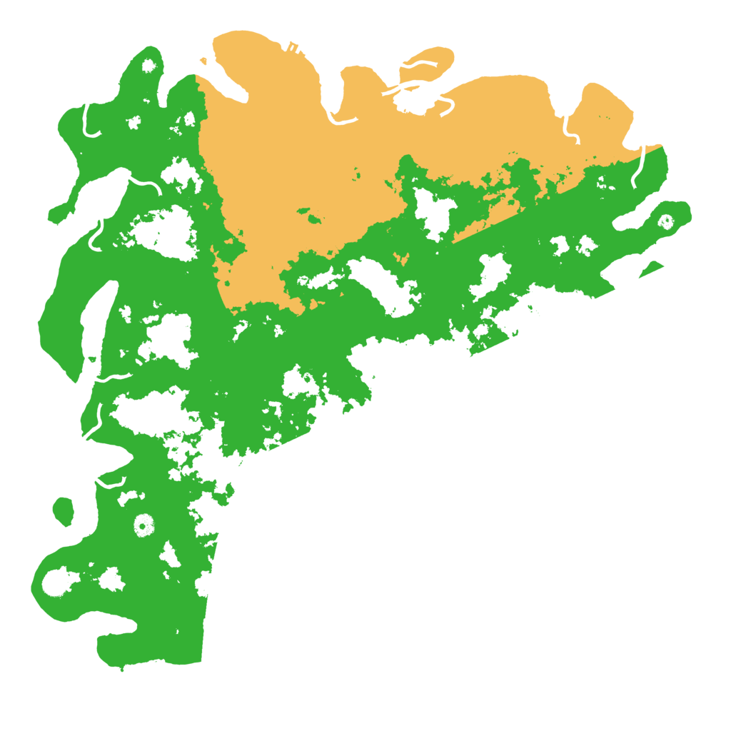 Biome Rust Map: Procedural Map, Size: 5000, Seed: 279589678