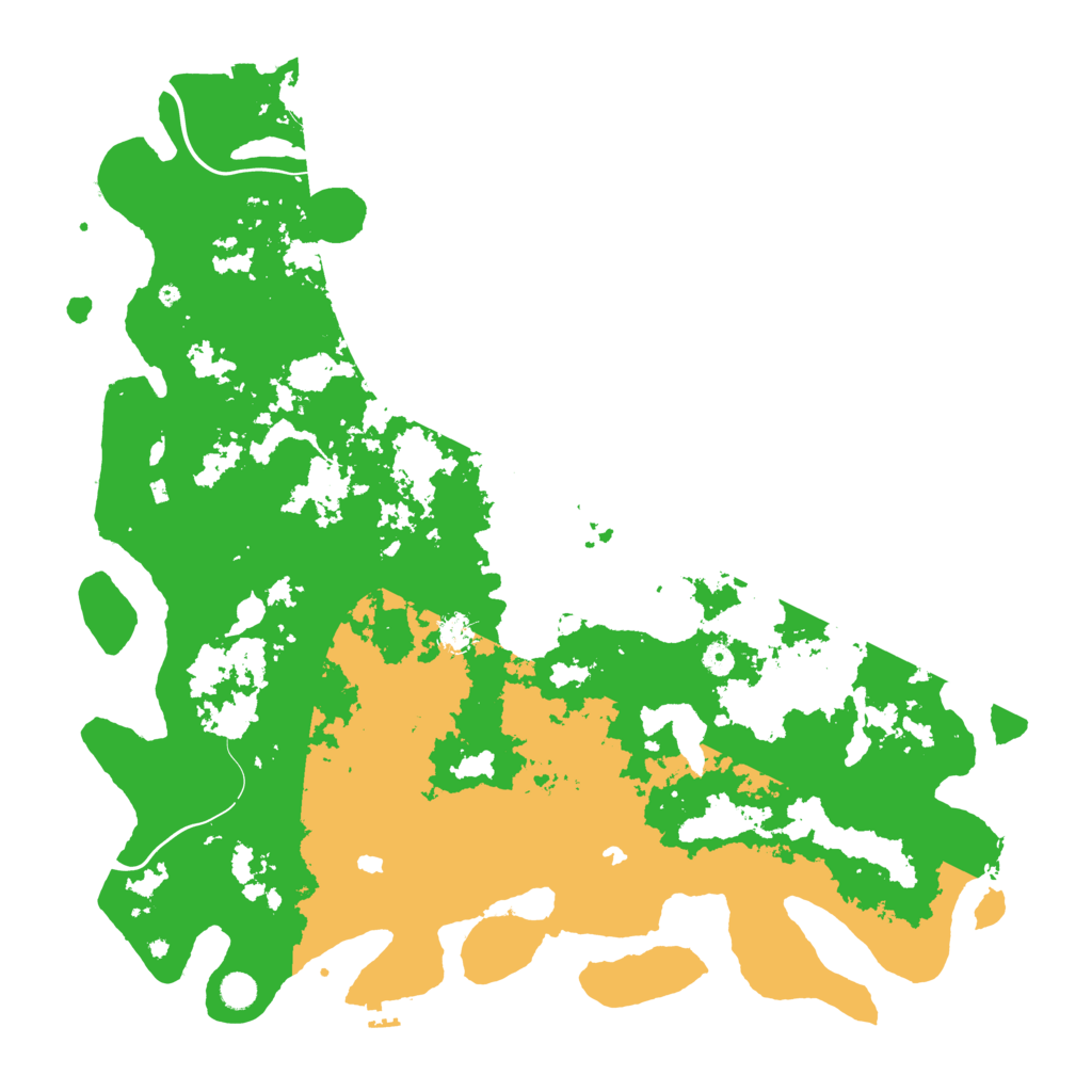 Biome Rust Map: Procedural Map, Size: 5200, Seed: 777