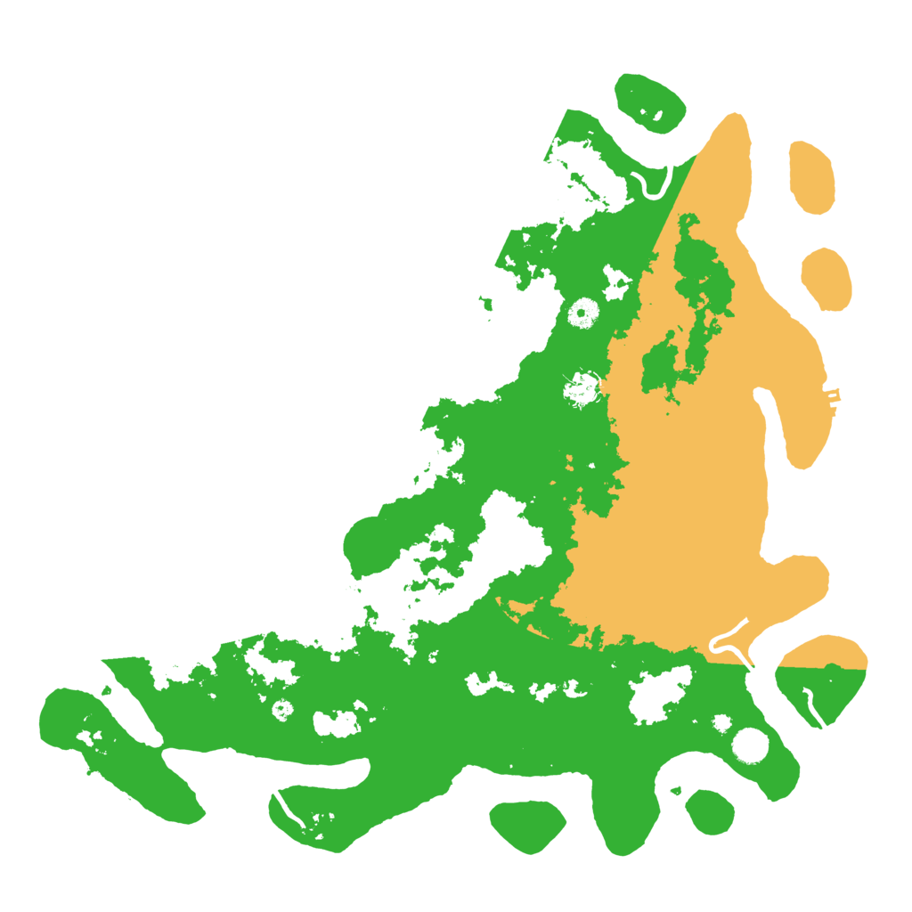 Biome Rust Map: Procedural Map, Size: 4500, Seed: 506239601