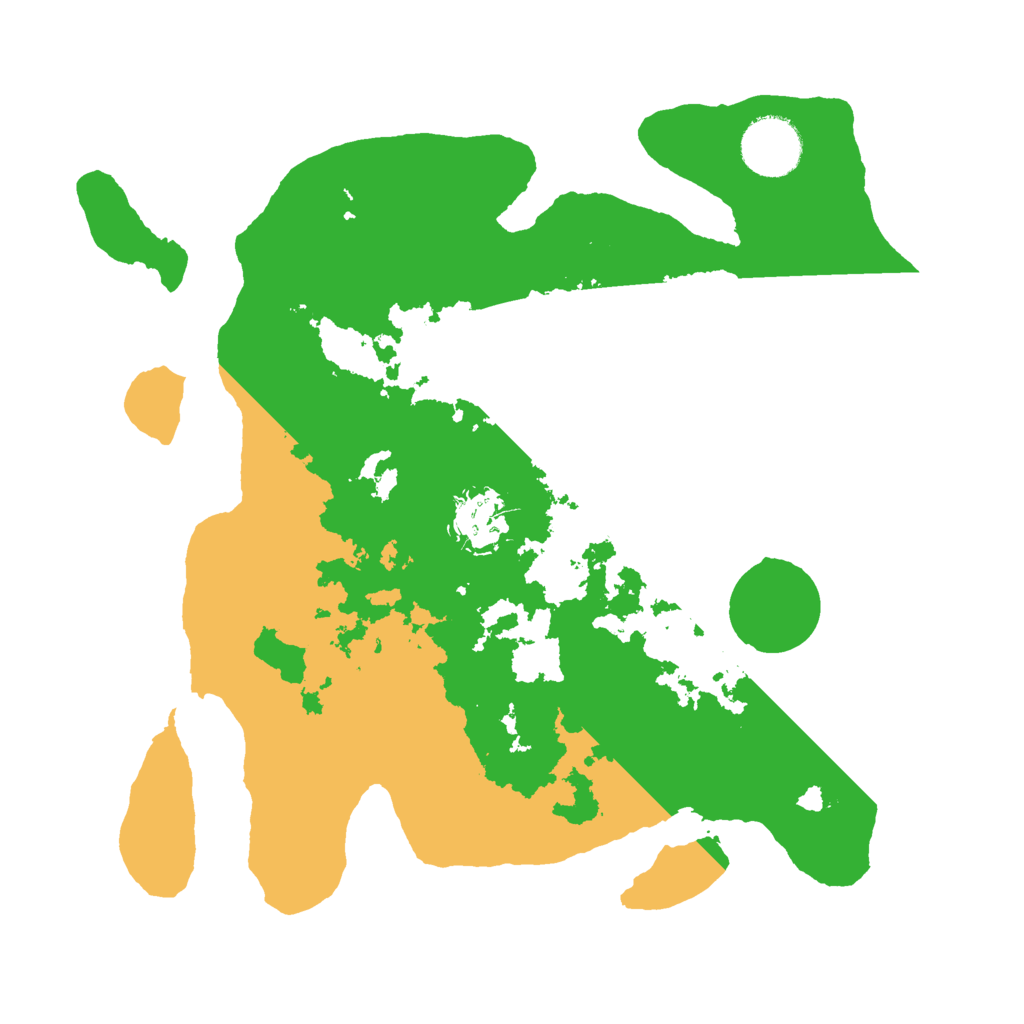 Biome Rust Map: Barren, Size: 3000, Seed: 105351324