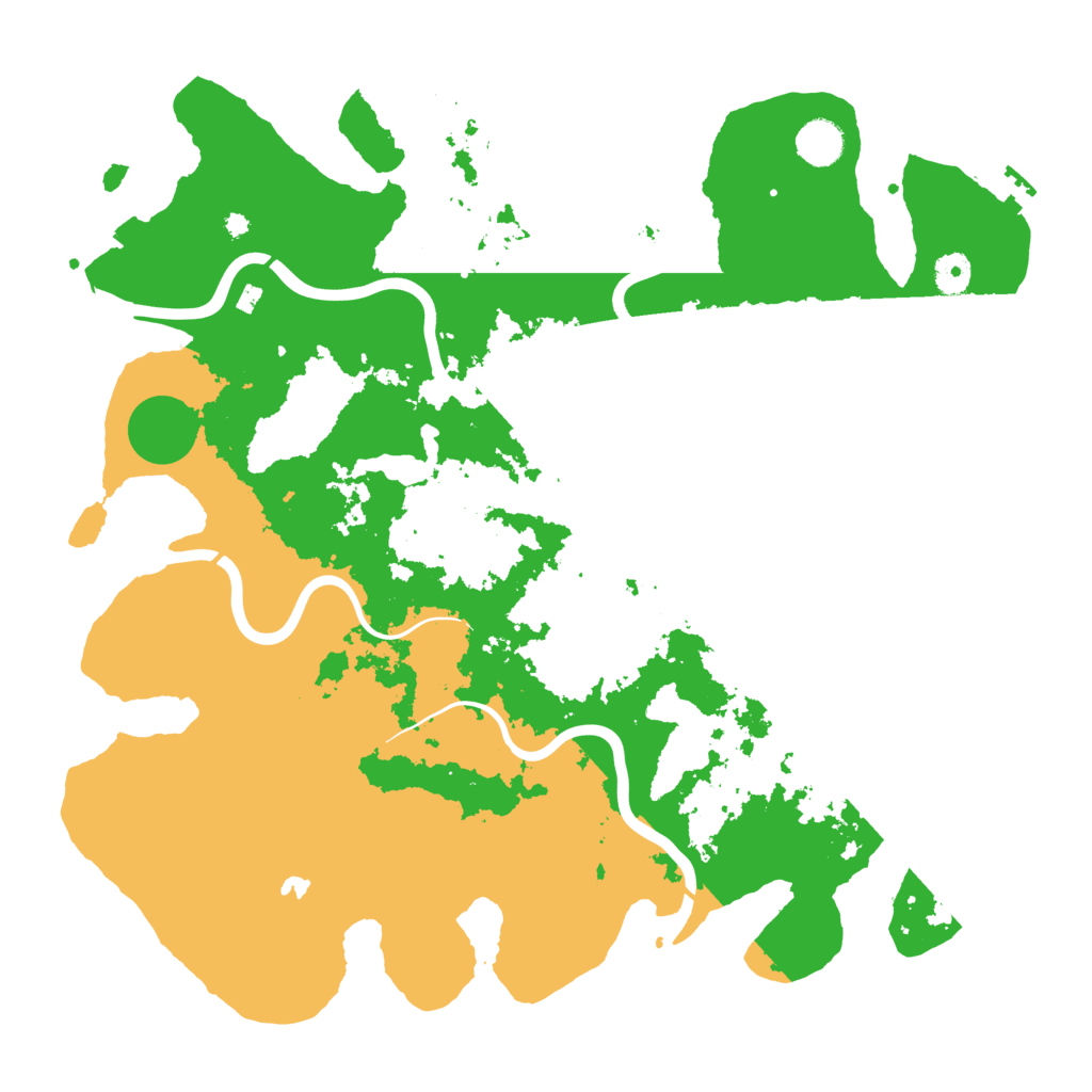 Biome Rust Map: Procedural Map, Size: 4200, Seed: 1605469664