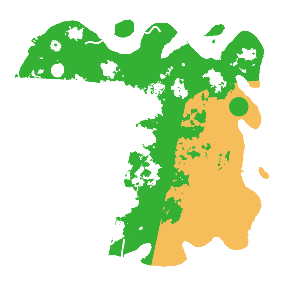 Biome Rust Map: Procedural Map, Size: 4000, Seed: 952382