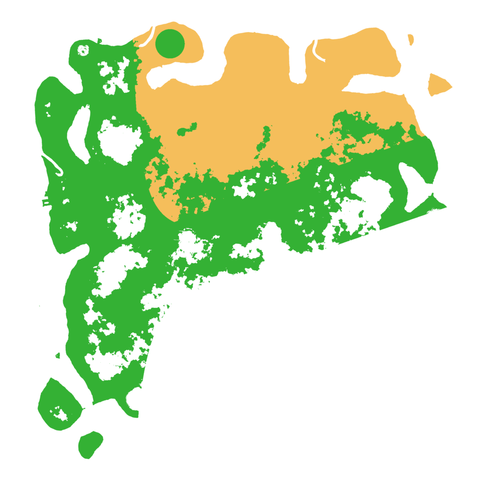 Biome Rust Map: Procedural Map, Size: 4500, Seed: 1358048895