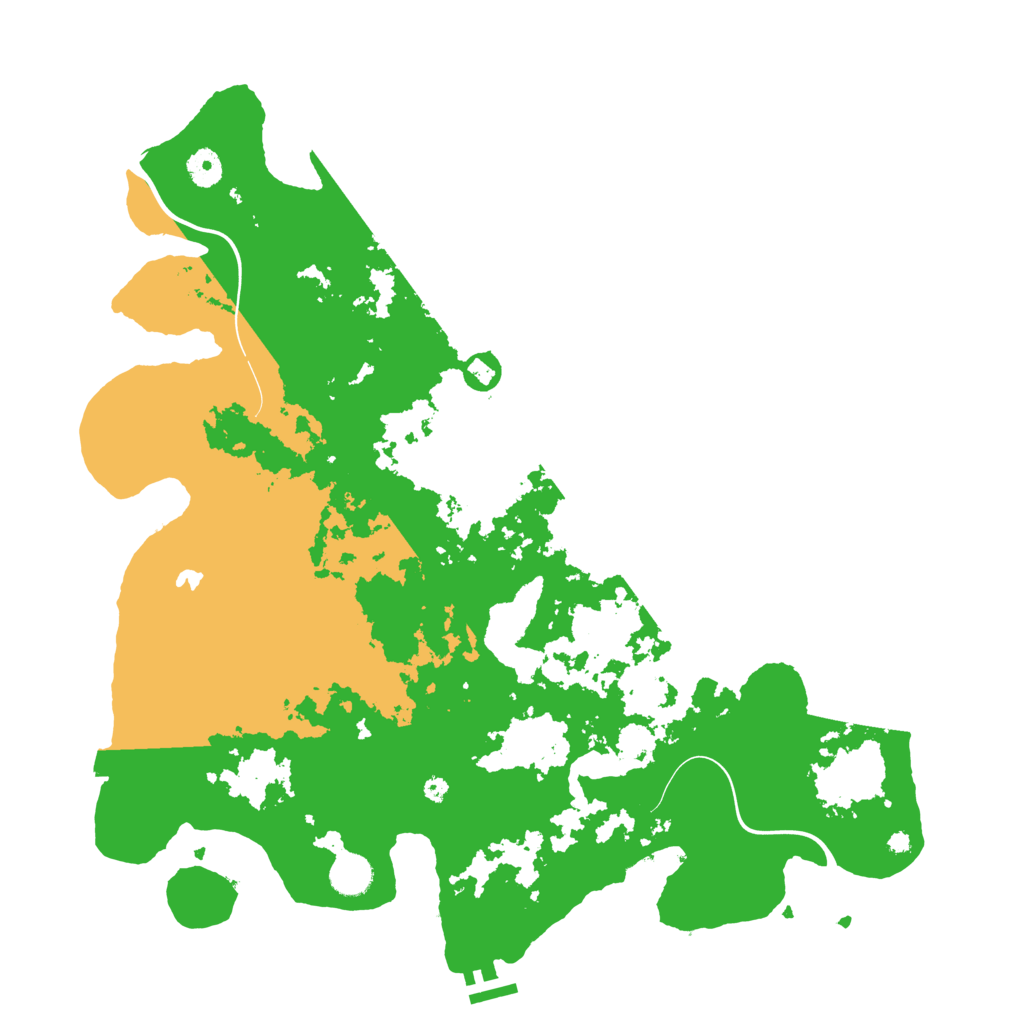 Biome Rust Map: Procedural Map, Size: 4250, Seed: 209640222