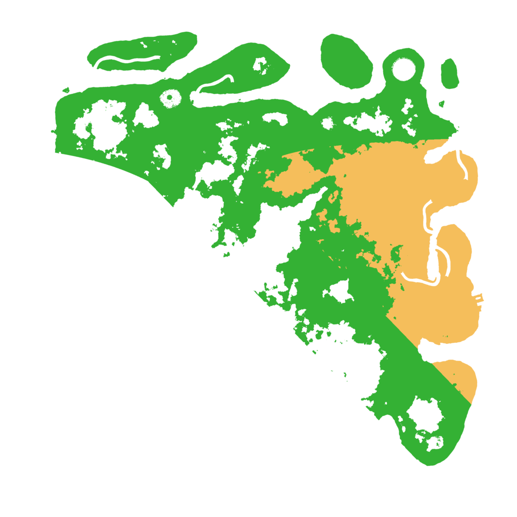 Biome Rust Map: Procedural Map, Size: 4000, Seed: 1483719625