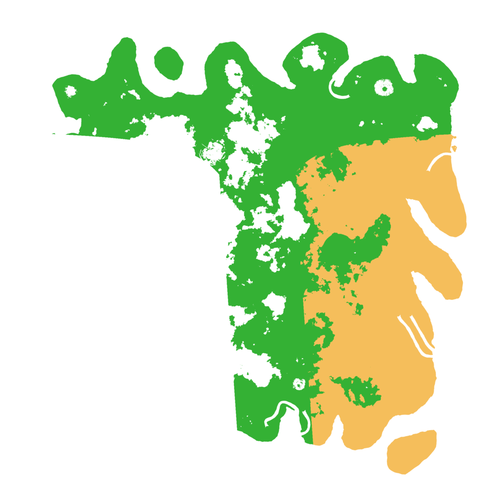 Biome Rust Map: Procedural Map, Size: 4200, Seed: 1088907344