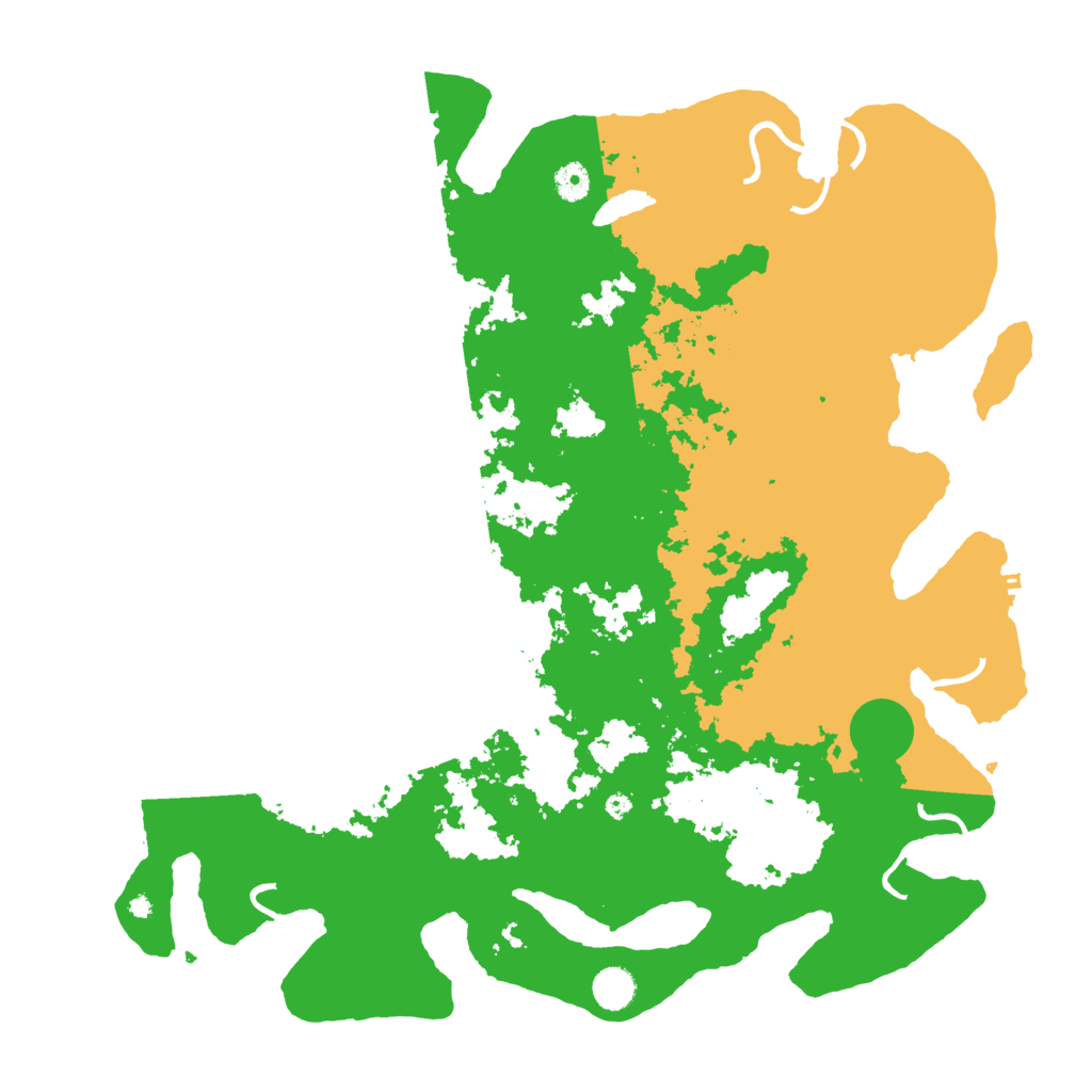 Biome Rust Map: Procedural Map, Size: 4500, Seed: 215880293