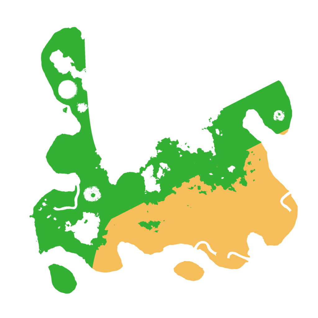 Biome Rust Map: Procedural Map, Size: 3000, Seed: 56788945
