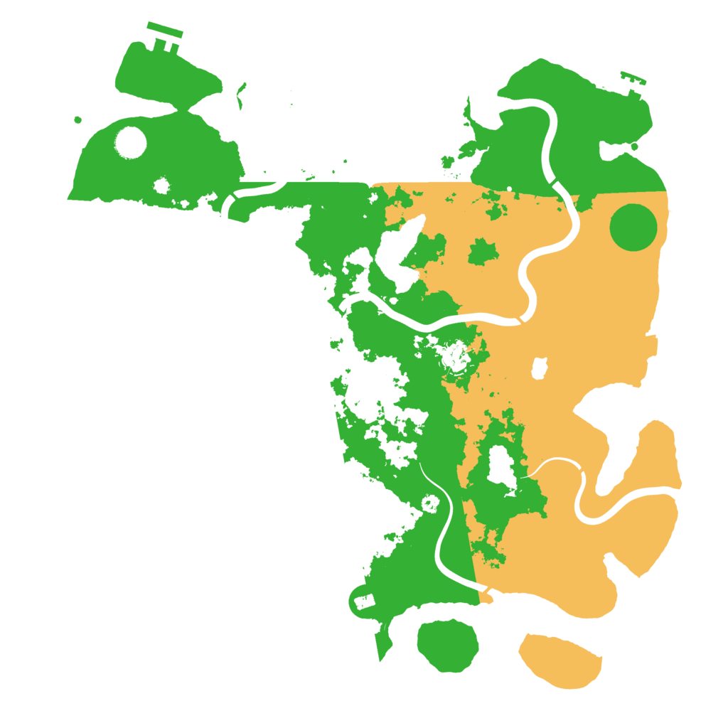 Biome Rust Map: Procedural Map, Size: 4050, Seed: 1729931323