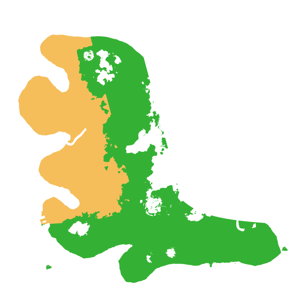 Biome Rust Map: Procedural Map, Size: 3000, Seed: 52023