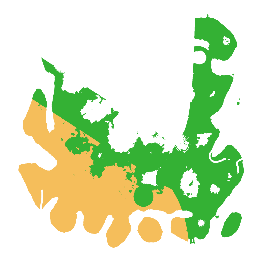 Biome Rust Map: Procedural Map, Size: 3500, Seed: 1121922052