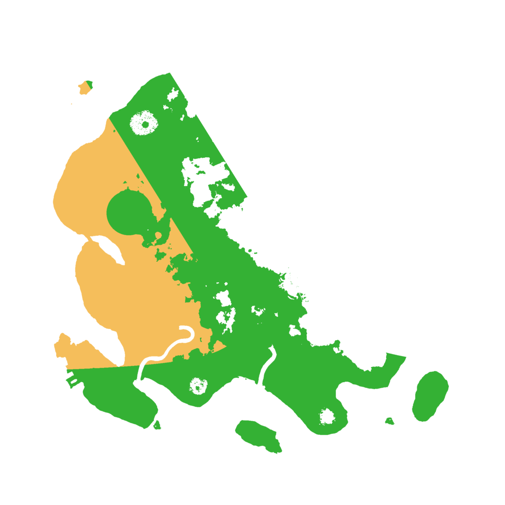 Biome Rust Map: Procedural Map, Size: 3000, Seed: 1059556513