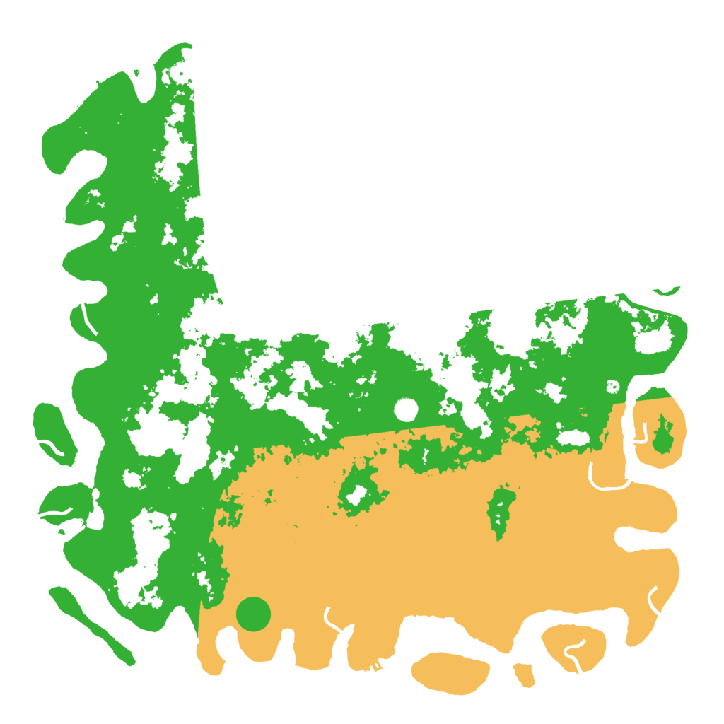 Biome Rust Map: Procedural Map, Size: 5500, Seed: 86759