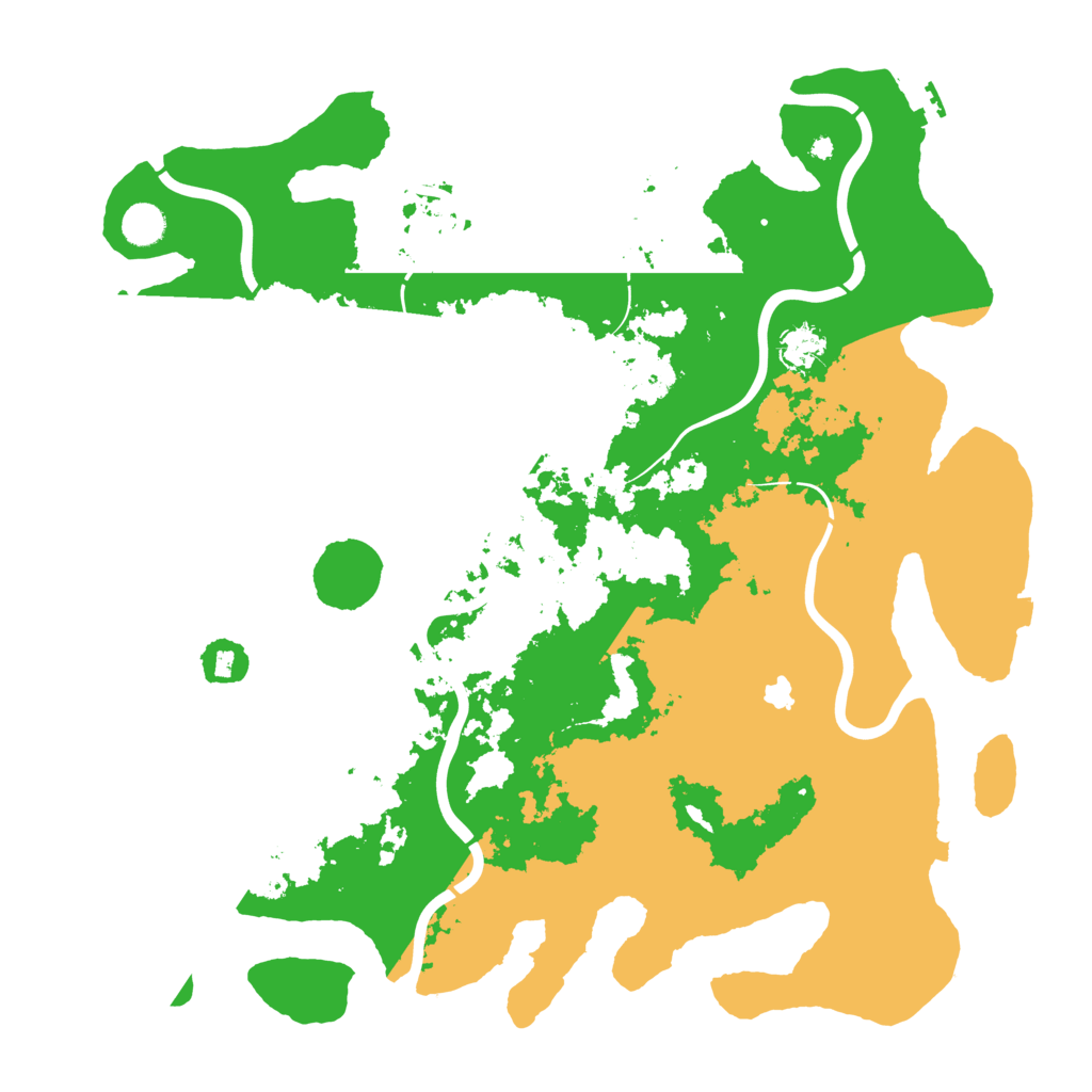 Biome Rust Map: Procedural Map, Size: 4444, Seed: 1384467191