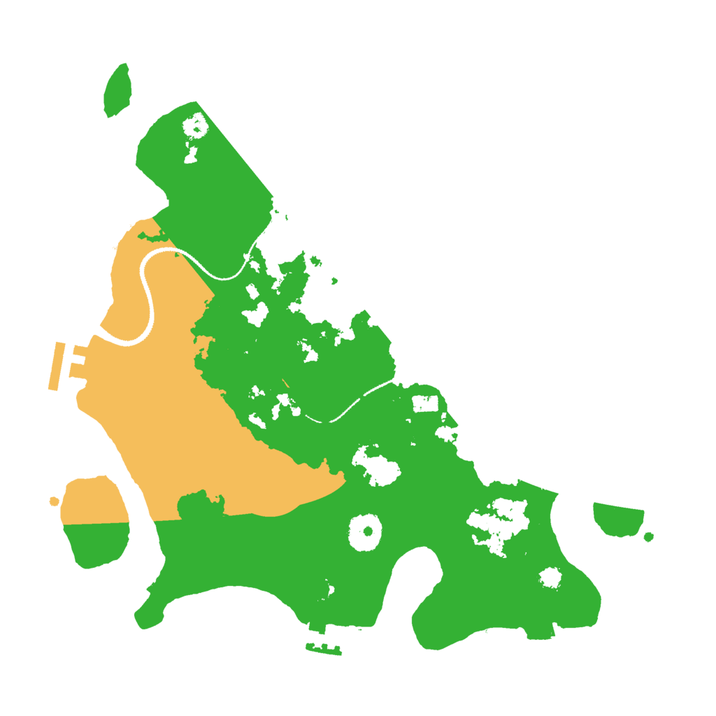 Biome Rust Map: Procedural Map, Size: 3000, Seed: 1927139637